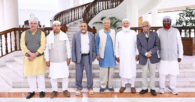 প্রধান উপদেষ্টার সঙ্গে জামায়াতে ইসলামীর প্রতিনিধিদল